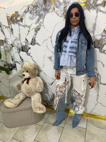 Giubbotto in denim