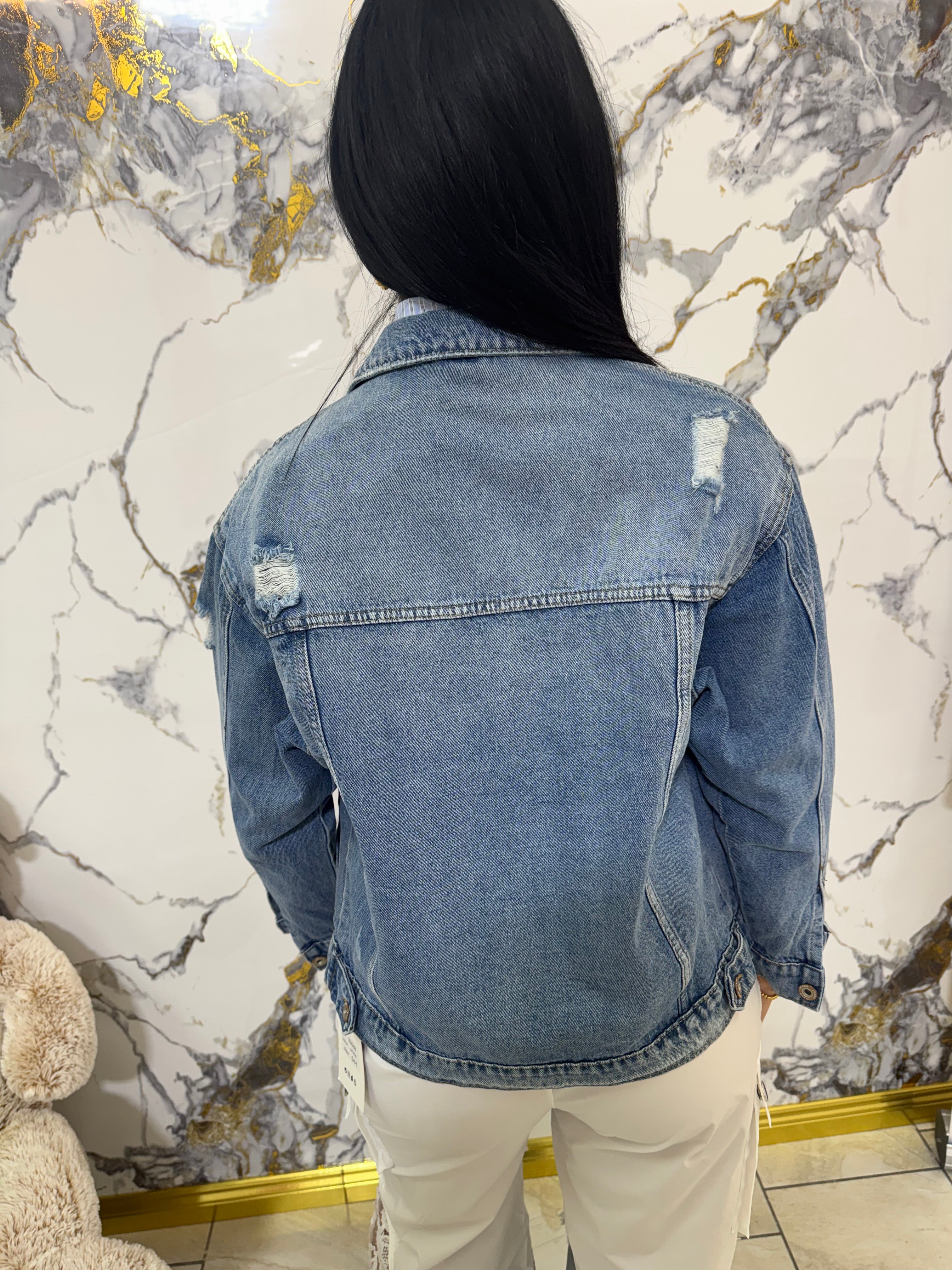 Giubbotto in denim