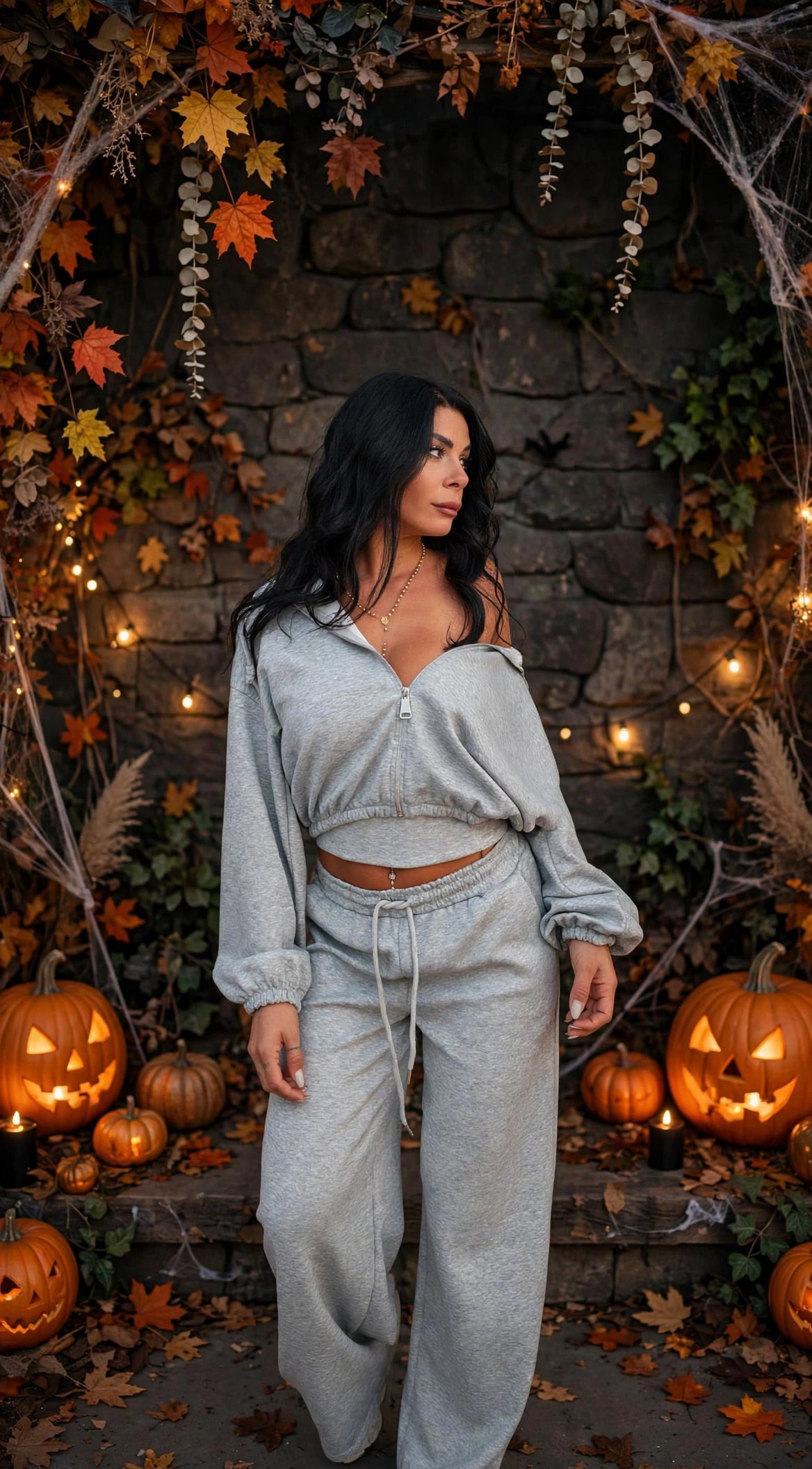 Coordinato Diva Grey
