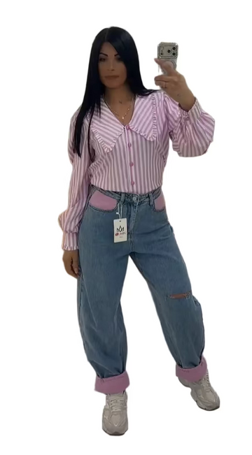 Jeans slouchy Rose