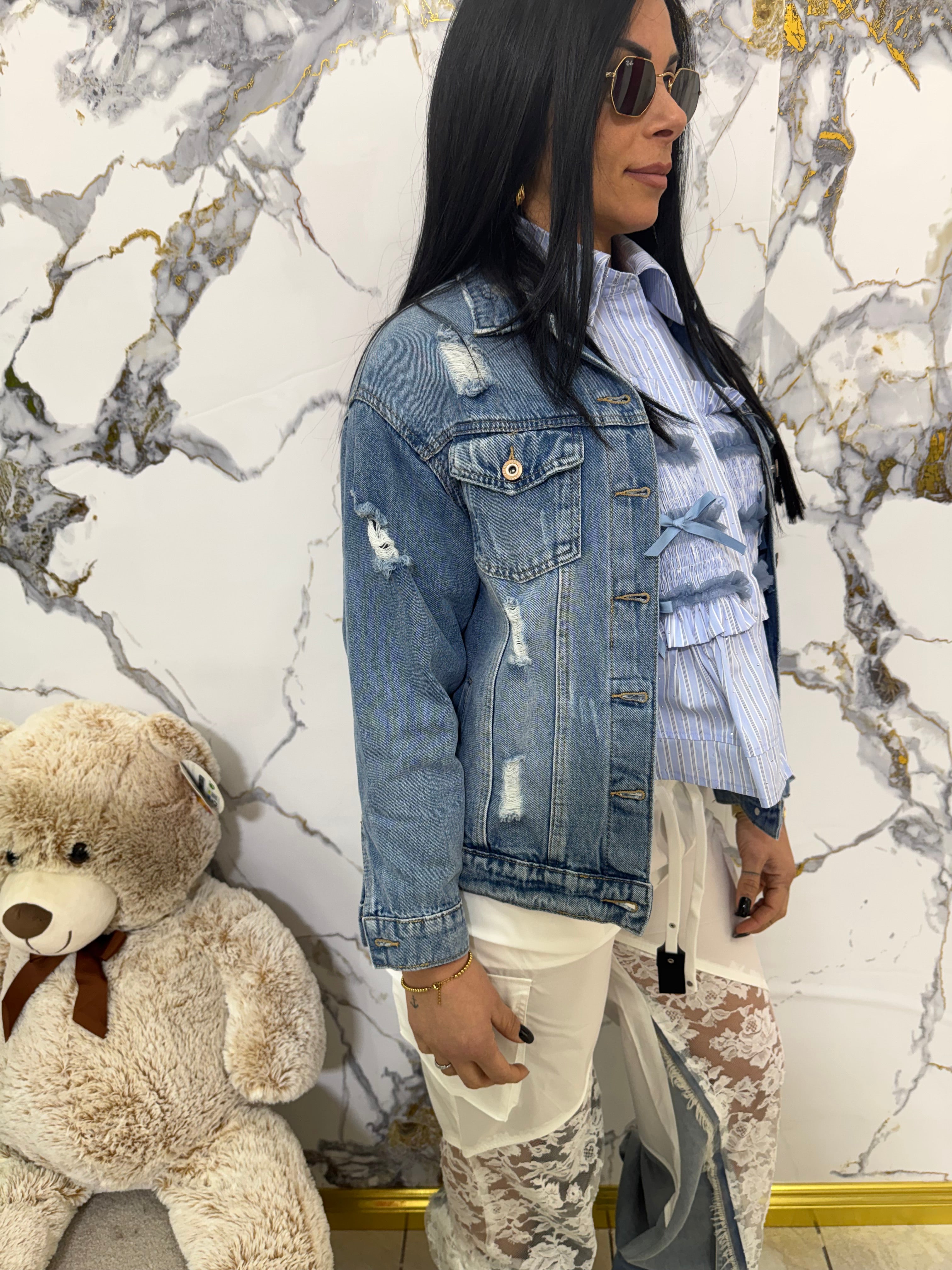 Giubbotto in denim