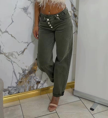 Jeans Military Chic