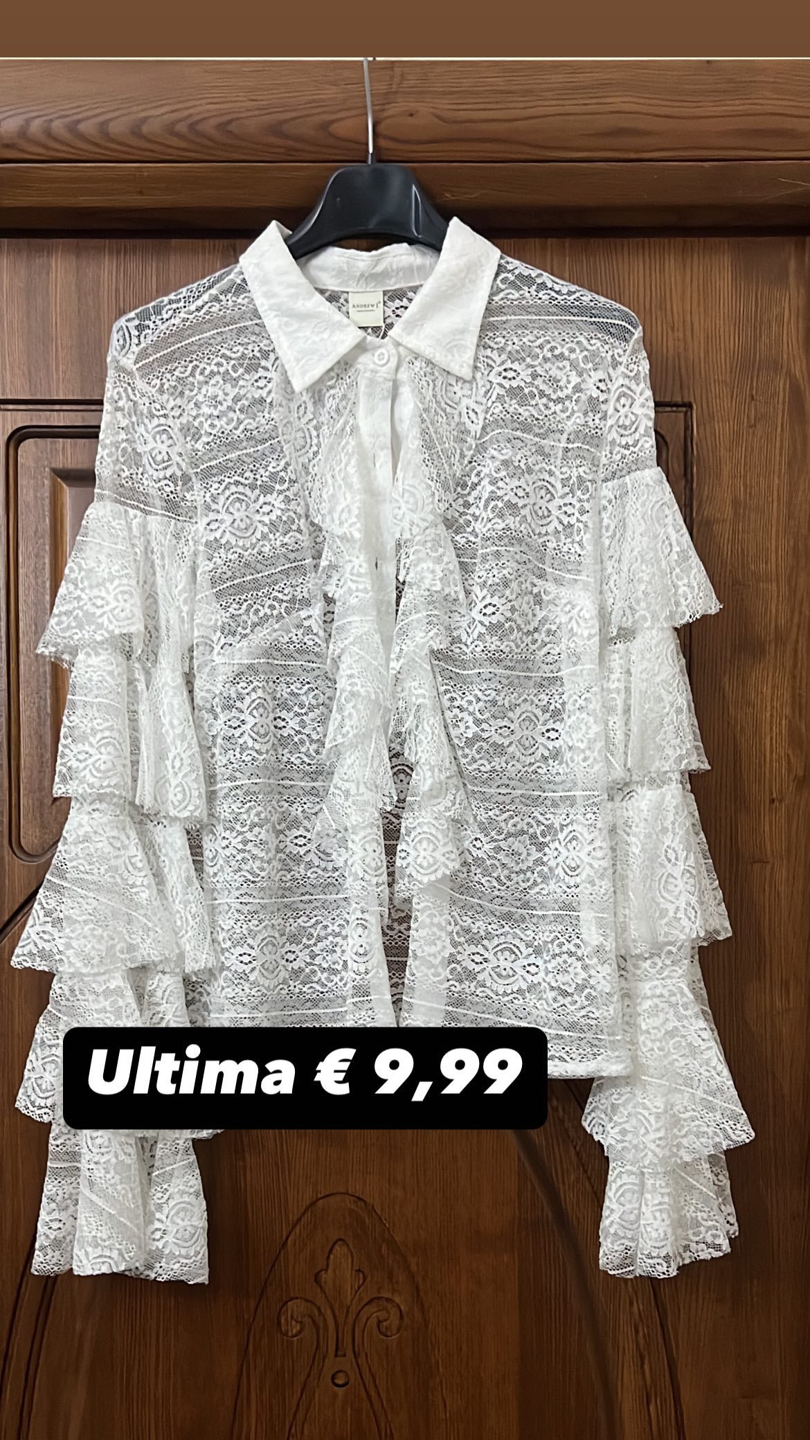 Camicia in pizzo
