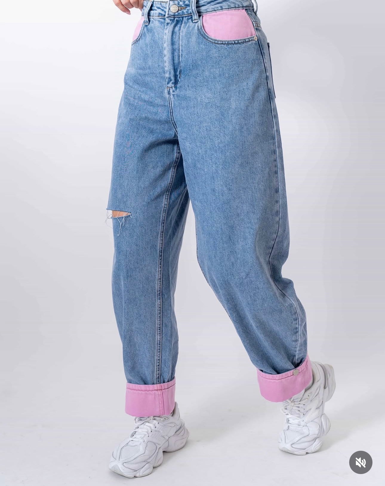 Jeans slouchy Rose