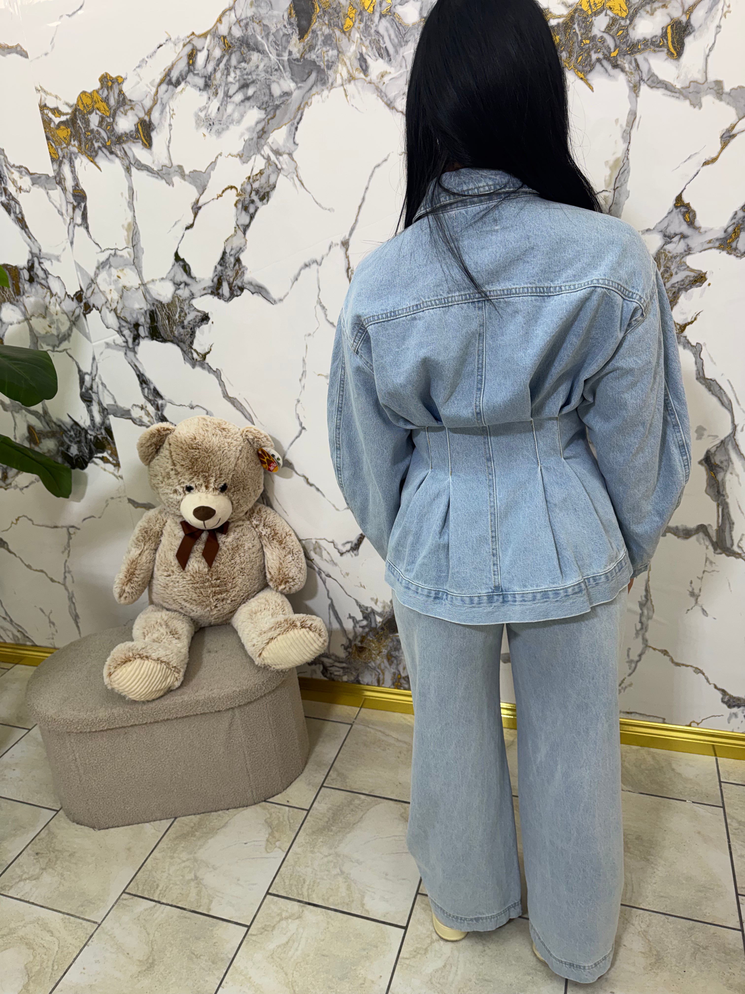 Coordinato Denim cielo